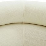 TOV Furniture Macie Cream Linen Sofa