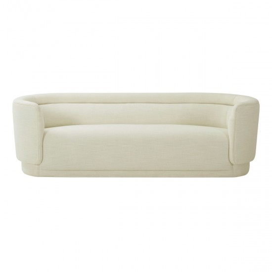 TOV Furniture Macie Cream Linen Sofa