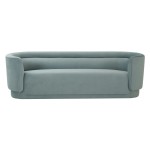 TOV Furniture Macie Sea Blue Velvet Sofa