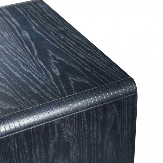 TOV Furniture Marco Lacquer Indigo Side Table