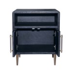 TOV Furniture Marco Lacquer Indigo Side Table