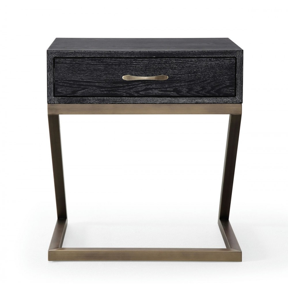 TOV Furniture Mason Black Side Table