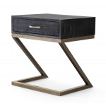 TOV Furniture Mason Black Side Table