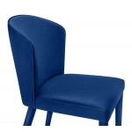 TOV Furniture Metropolitan Navy Velvet Chair