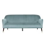 TOV Furniture Natalia Bluestone Velvet Sofa