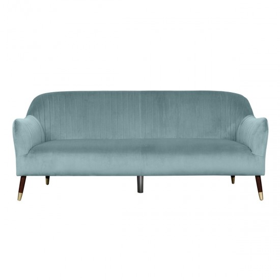 TOV Furniture Natalia Bluestone Velvet Sofa