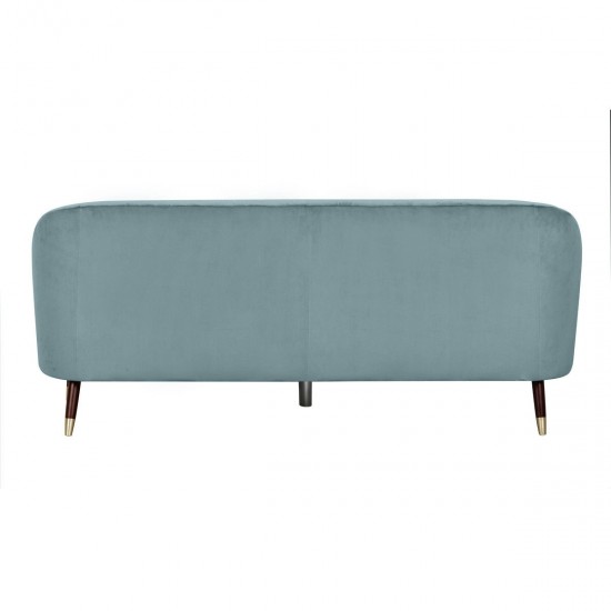 TOV Furniture Natalia Bluestone Velvet Sofa