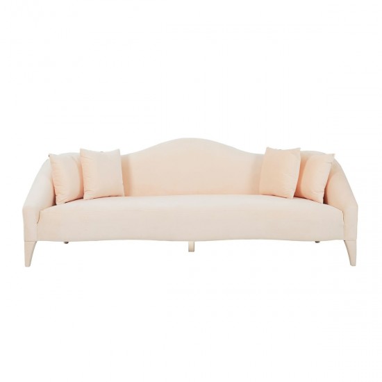 TOV Furniture Naya Peche Velvet Sofa