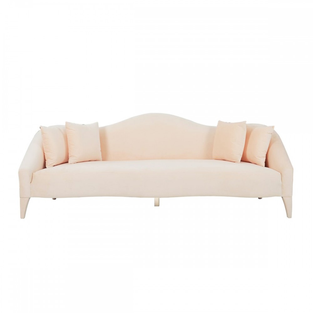 TOV Furniture Naya Peche Velvet Sofa