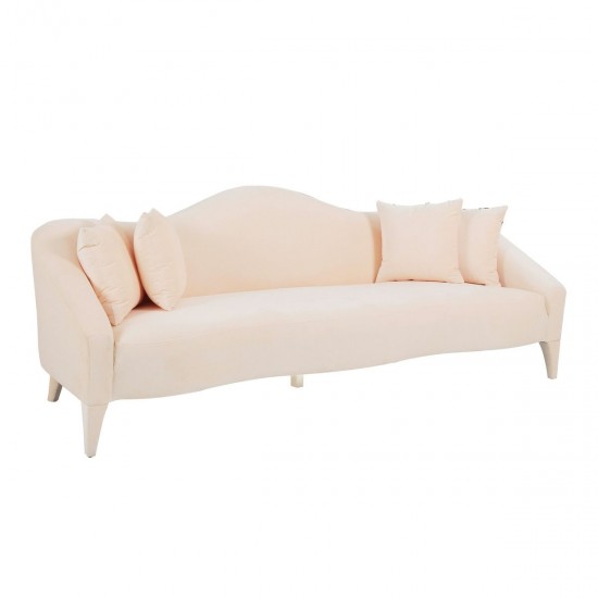 TOV Furniture Naya Peche Velvet Sofa