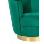 TOV Furniture Noah Green Swivel Chair