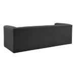 TOV Furniture Norah Black Velvet Sofa