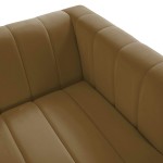 TOV Furniture Norah Cognac Velvet Sofa