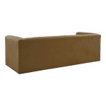 TOV Furniture Norah Cognac Velvet Sofa