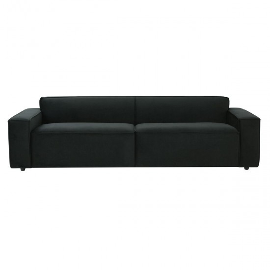 TOV Furniture Olafur Black Velvet Sofa