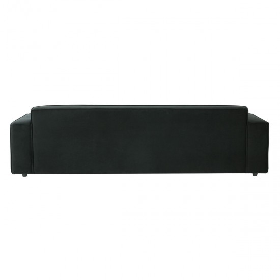 TOV Furniture Olafur Black Velvet Sofa