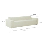 TOV Furniture Olafur Cream Linen Sofa