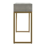 TOV Furniture Pesce Shagreen Console Table