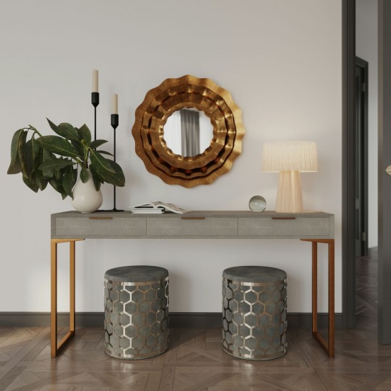 TOV Furniture Petal Gold Mirror