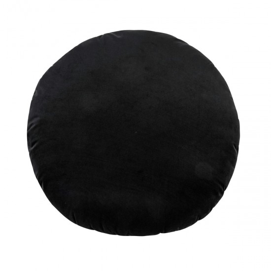 TOV Furniture Potter 20" Black Velvet Pillow