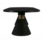 TOV Furniture Rishi Black Rope Oval Table