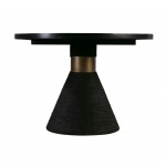 TOV Furniture Rishi Black Rope Oval Table