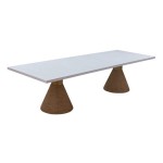 TOV Furniture Rishi Natural Rope Rectangular Table