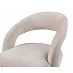 TOV Furniture Rocco Blush Velvet Dining Chair