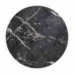 TOV Furniture Rue Black Marble Side Table