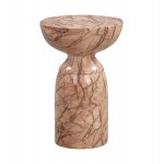 TOV Furniture Rue Sunset Marble Side Table