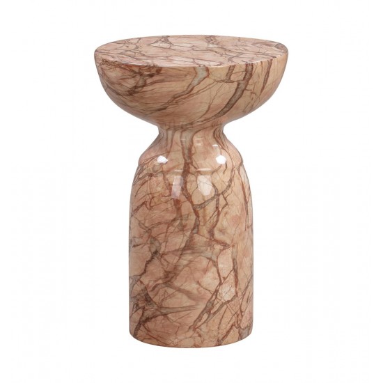 TOV Furniture Rue Sunset Marble Side Table