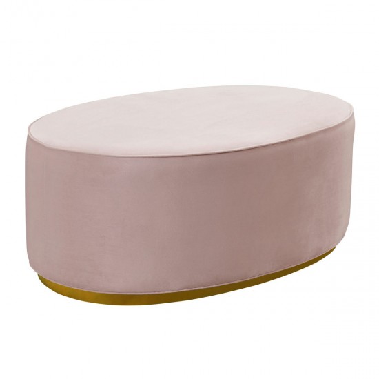 TOV Furniture Scarlett Blush Ottoman