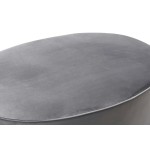 TOV Furniture Scarlett Grey Ottoman