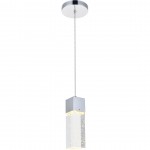Elegant Lighting Novastella 1 Light Chrome Led Pendant