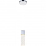 Elegant Lighting Novastella 1 Light Chrome Led Pendant