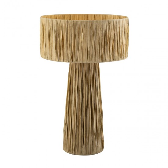 TOV Furniture Shelby Rafia Natural Table Lamp