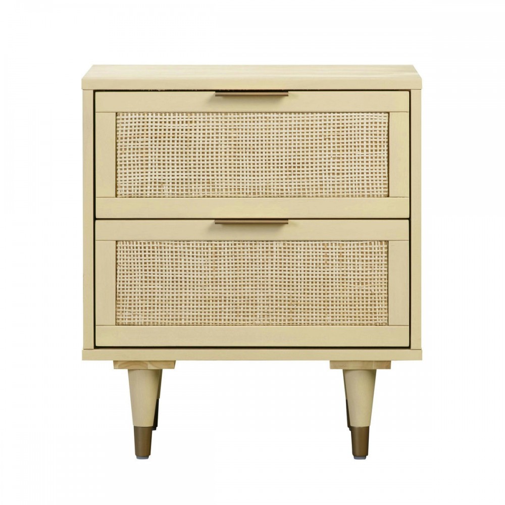 TOV Furniture Sierra Buttermilk Nightstand