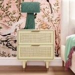 TOV Furniture Sierra Buttermilk Nightstand