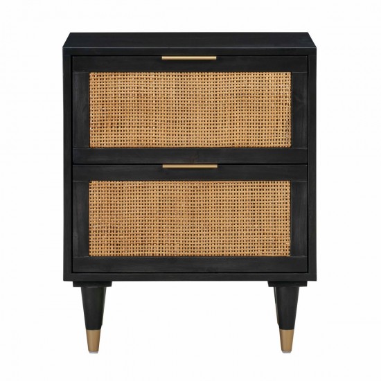 TOV Furniture Sierra Noir Nightstand