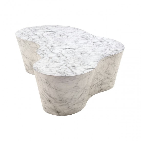 TOV Furniture Slab Marble Coffee Table