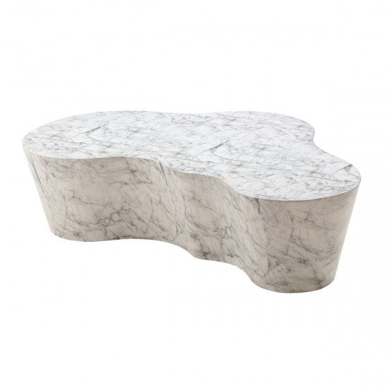 TOV Furniture Slab Marble Coffee Table