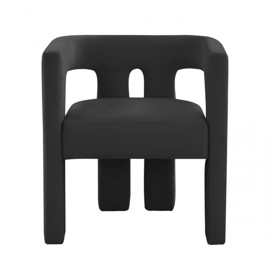 TOV Furniture Sloane Black Velvet Chair