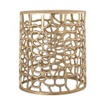 TOV Furniture Sophia Gold Side Table