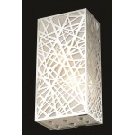 Elegant Lighting Prism 2 Light Chrome Wall Sconce Clear Royal Cut Crystal