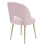 TOV Furniture Swell Blush Velvet Chair