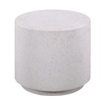 TOV Furniture Terrazzo Light Speckled Side Table