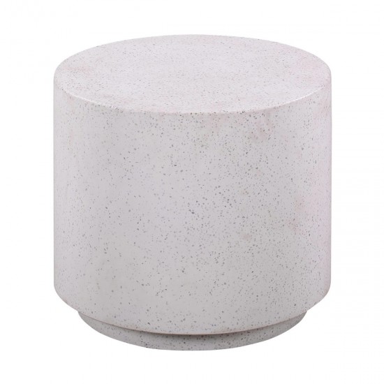 TOV Furniture Terrazzo Light Speckled Side Table