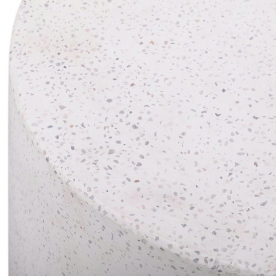 TOV Furniture Terrazzo Light Speckled Side Table