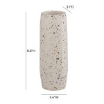 TOV Furniture Terrazzo White Vase - Medium Skinny