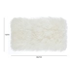 TOV Furniture Tibetan Sheep Long Pillow